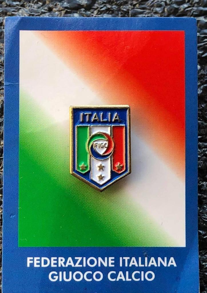 Знак Федерация футбола Италия. 1