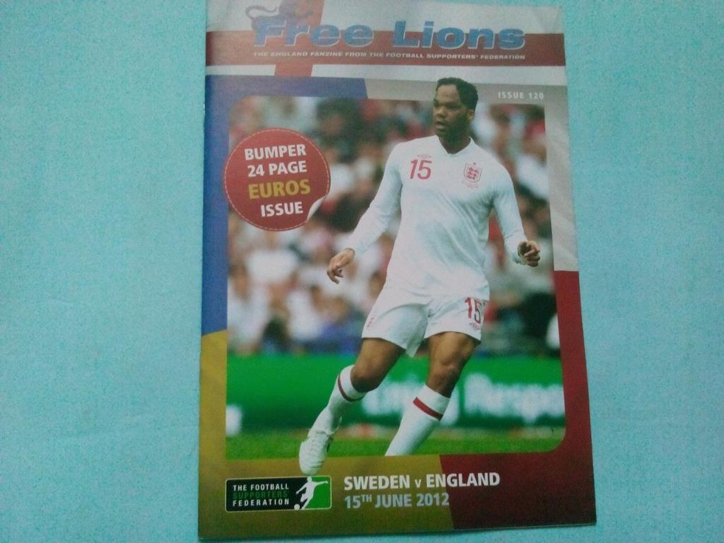 Швеция- Англия 15.06.2012 Free Lions