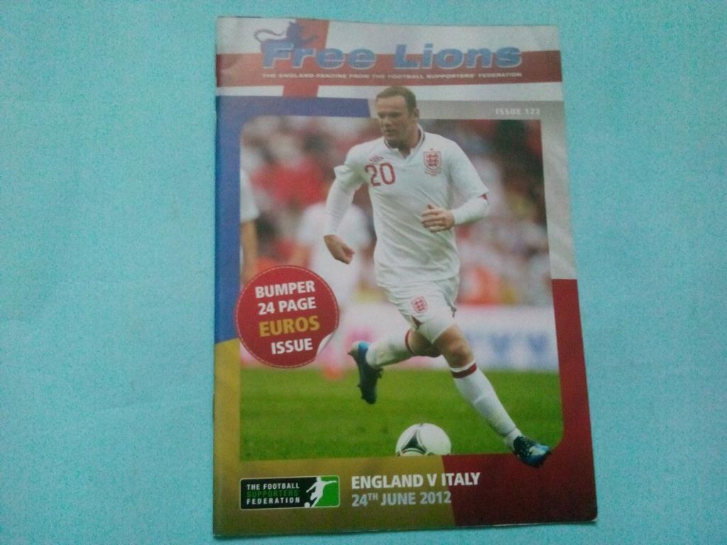 Англия - Италия 24.06.2012 Free Lions