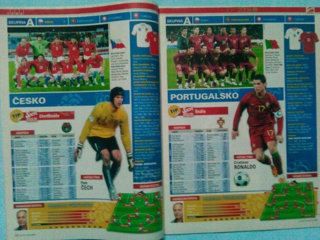 Журнал Sport magazin спецвыпуск к че по футболу 2008 год 1