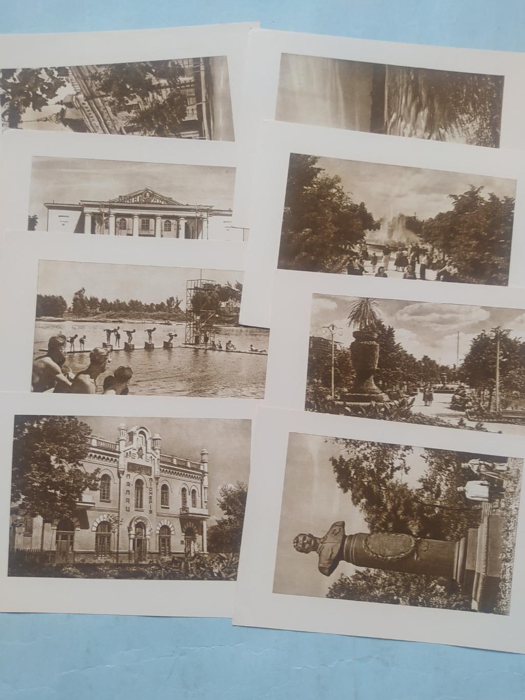Полный набор открыток Сумы Украина 1958 год - 18 шт. одним лотом 2