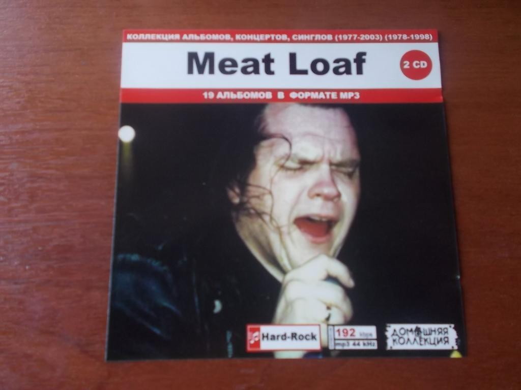 CD MP - 3 Meat Loaf ( 1977 - 2003 гг. ) 2 CD ( 2 - х дисковое издание ) Лицензия