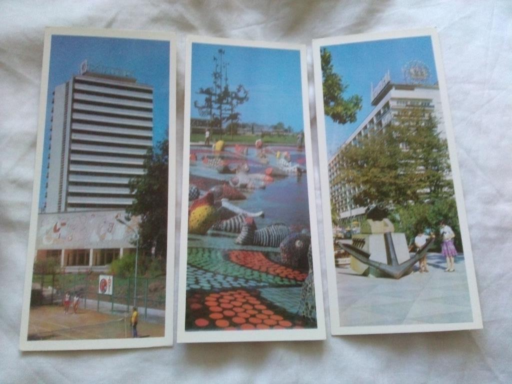 Города СССР : Сочи 1978 г. полный набор - 18 открыток (Кавказ , Черное море) 5