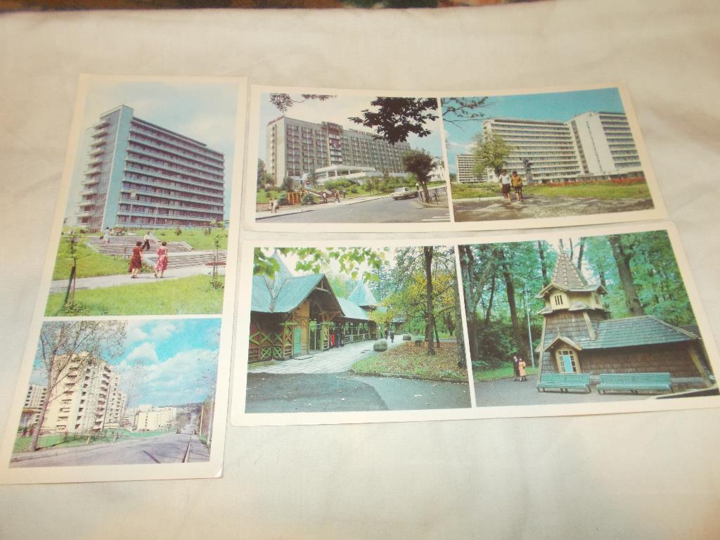 Город Трускавец 1985 г. , полный набор - 14 открыток 4