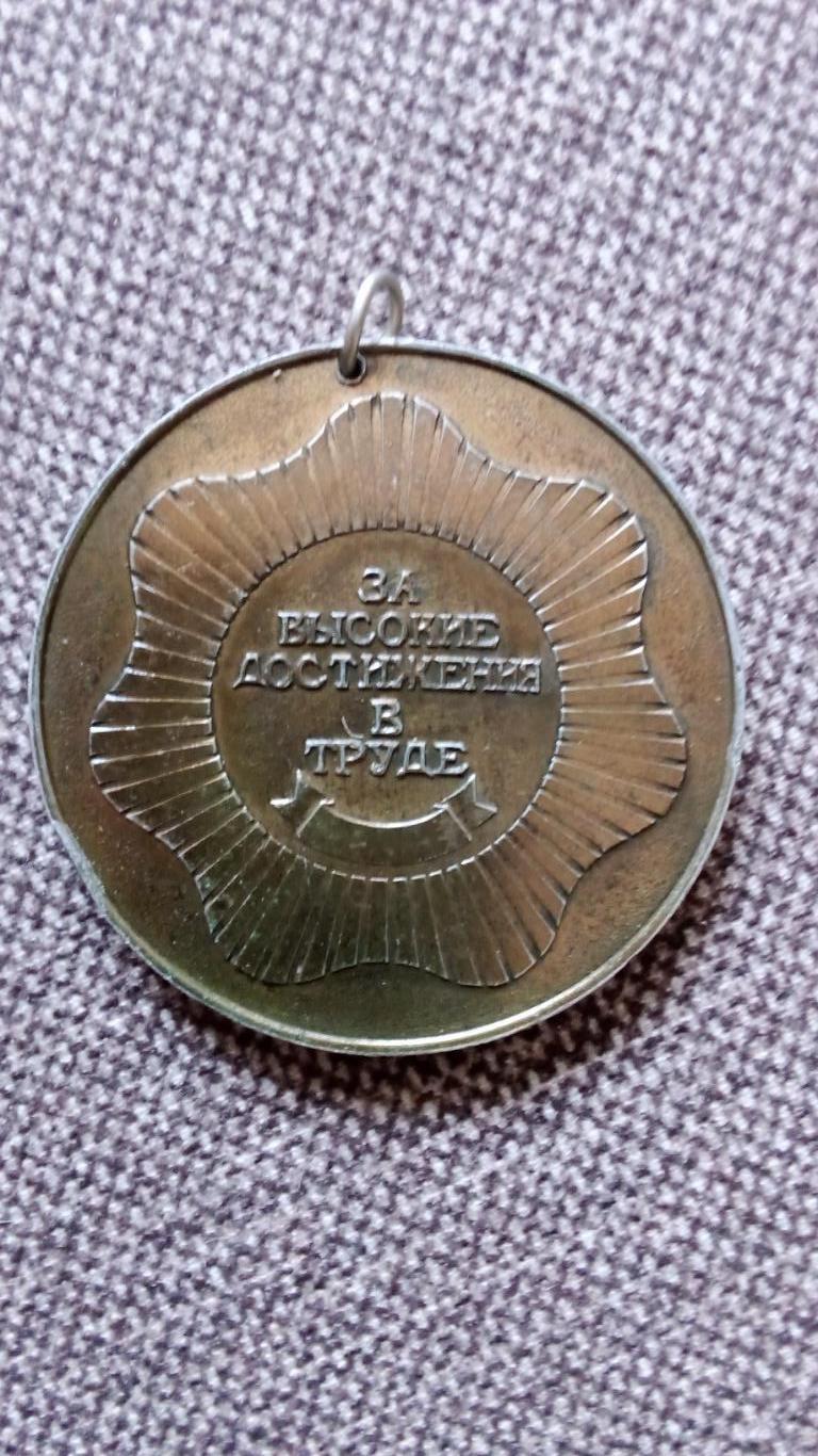 Медаль :За высокие достижения в трудеРостовский строительный университет 1