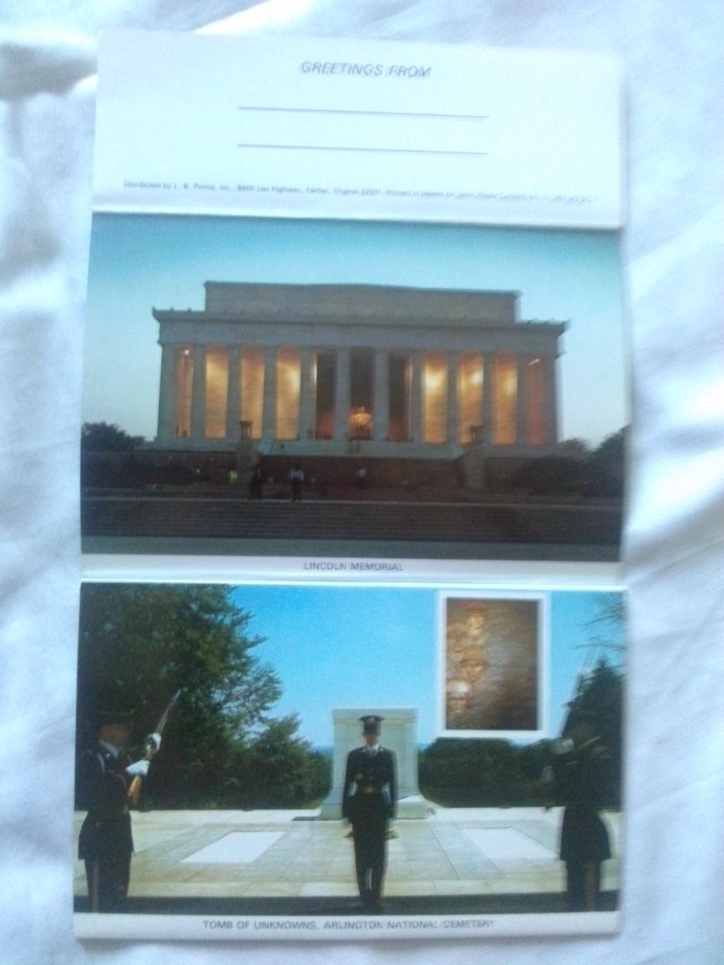 Washington.D.C. The Nations Capital (Вашингтон - Капитолий) буклет-раскладушка 2