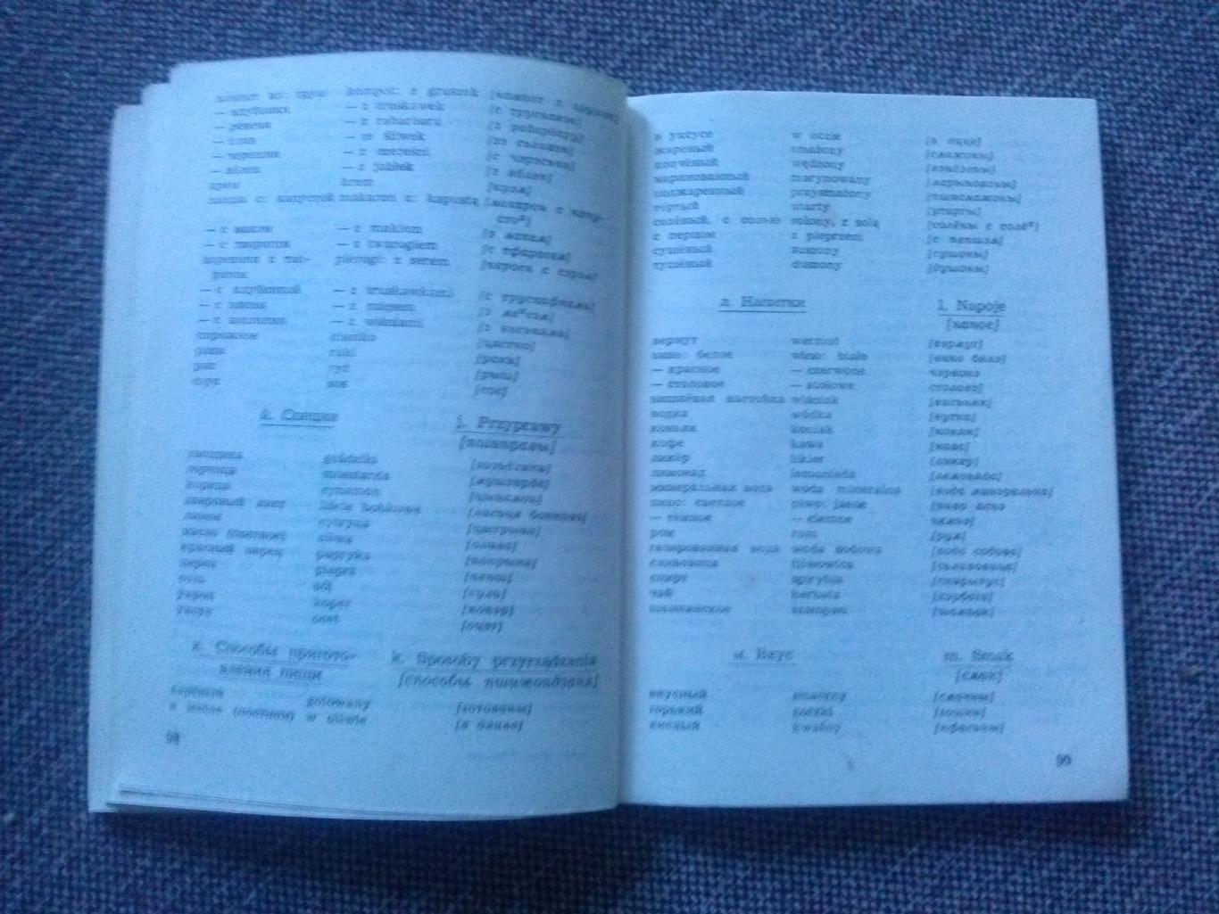 Польско - русский словарь (разговорник) Как это сказать по польски ? 1963 г. 6