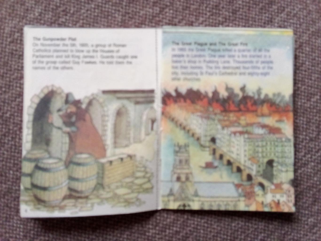 Книга London (на английском языке) миниатюрное издание (Английский язык детям) 3