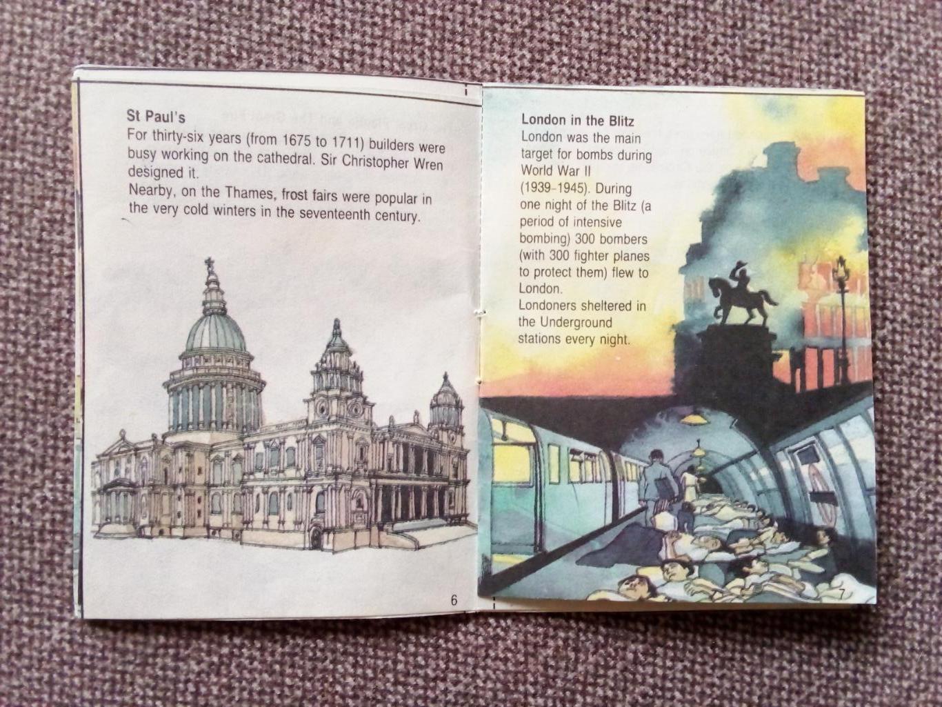 Книга London (на английском языке) миниатюрное издание (Английский язык детям) 4