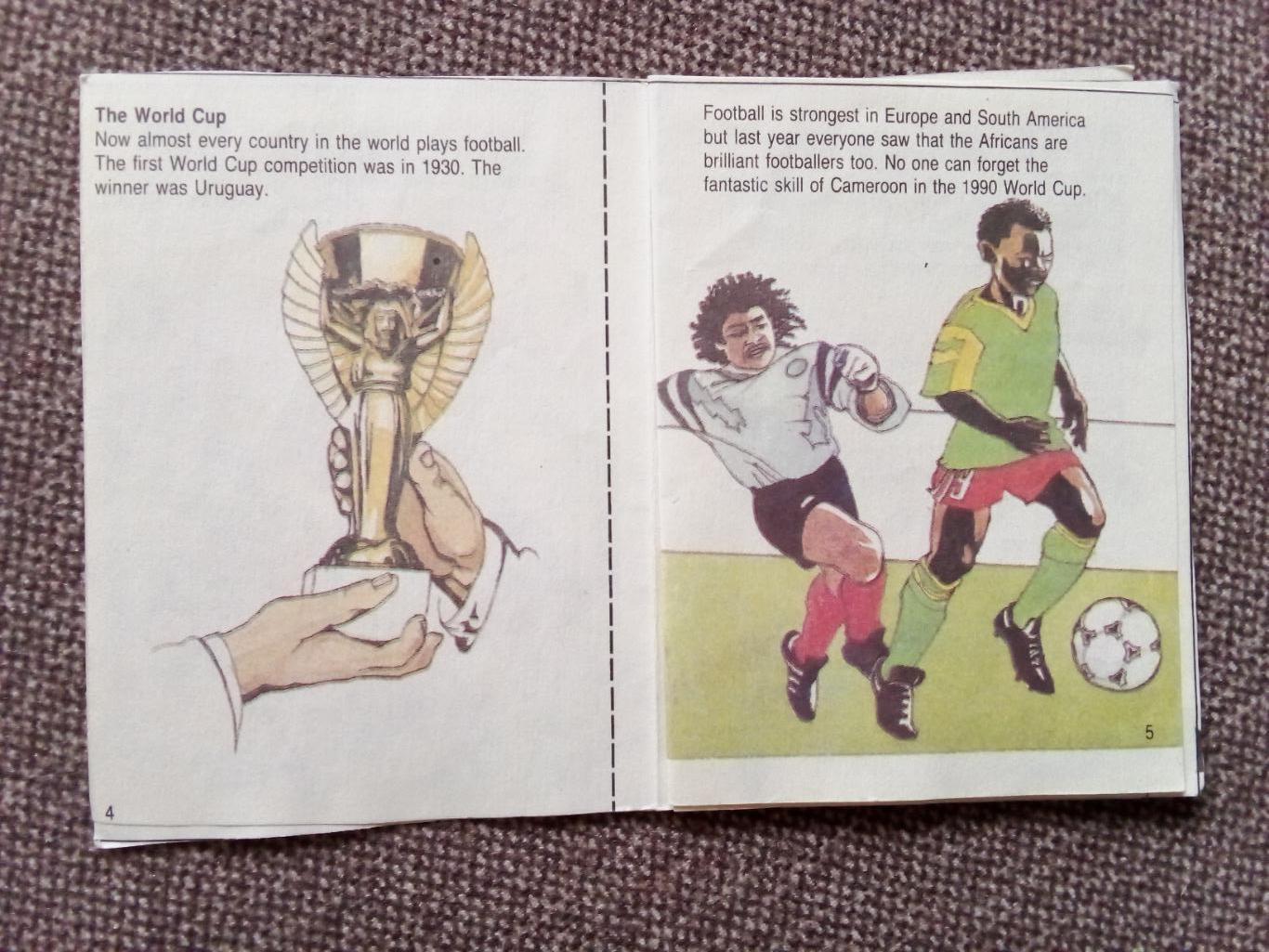 Книга Football (на английском языке) миниатюрное издание (для детей) Футбол 2