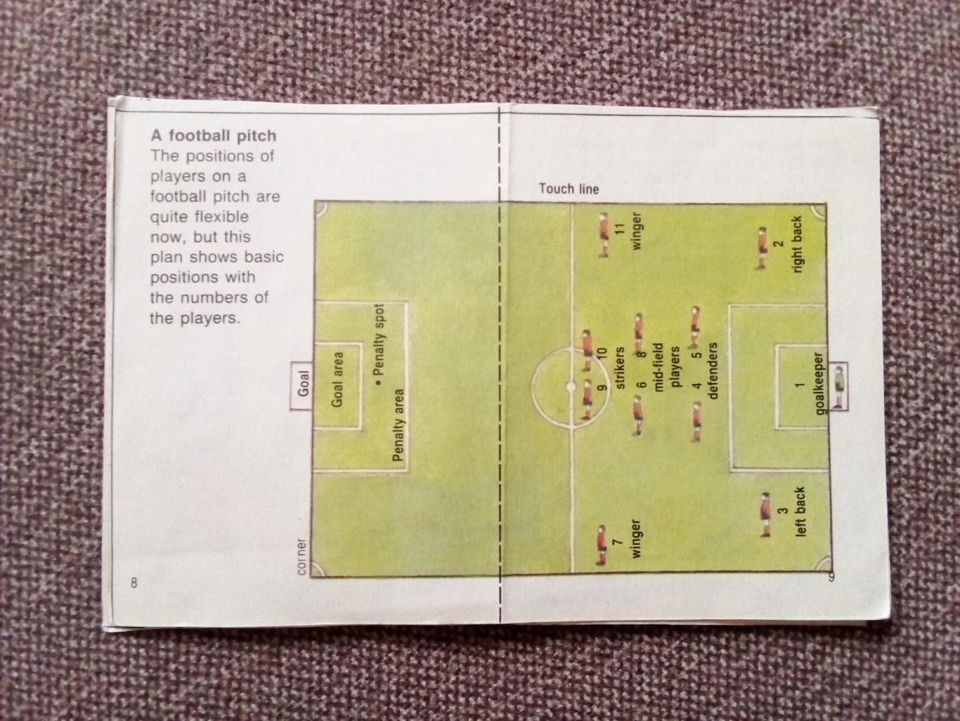 Книга Football (на английском языке) миниатюрное издание (для детей) Футбол 4