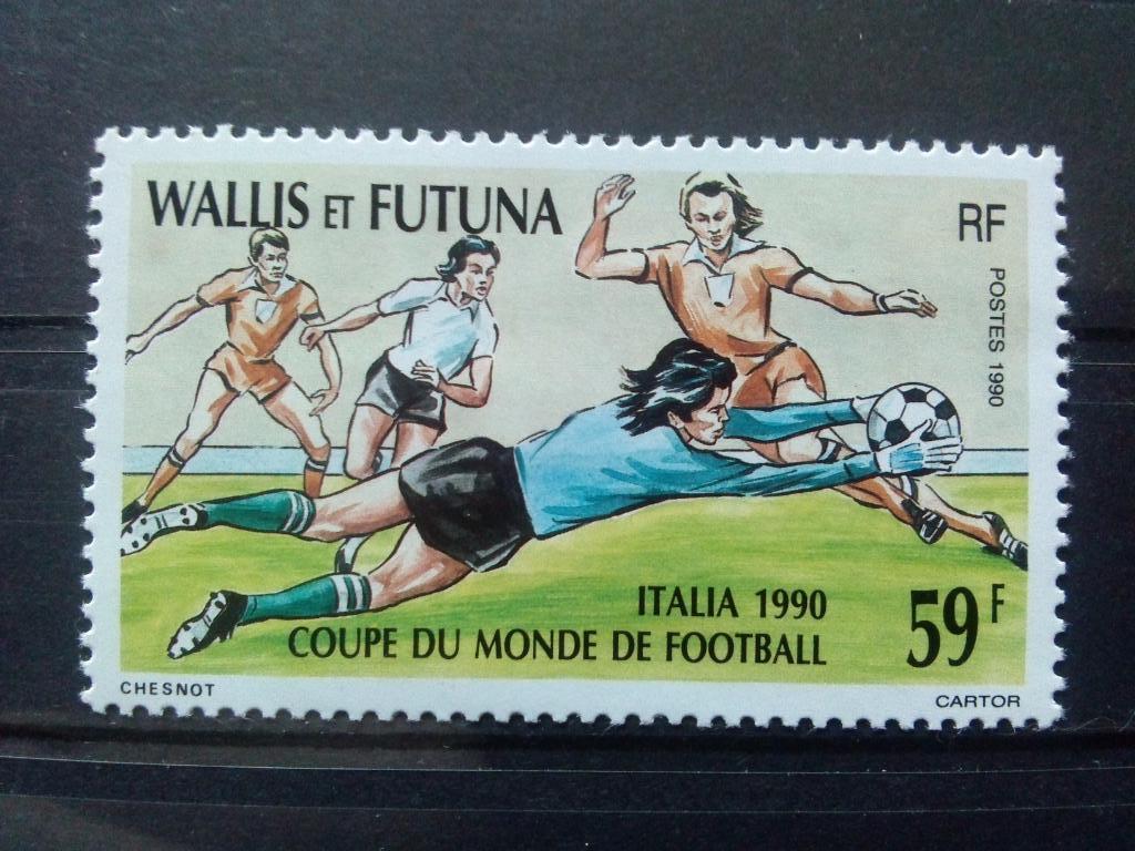 Футбол Валлис и Футуна (Wallis et Futuna) Чемпионат Мира 1990 г. MNH ** (спорт)
