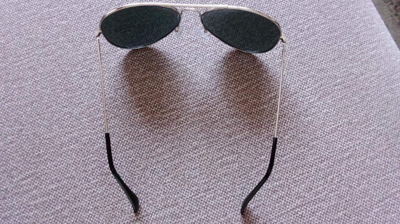 Очки солнцезащитные ( капли ) зеркальные ультрамарин ( новые ) Стильные очки 2