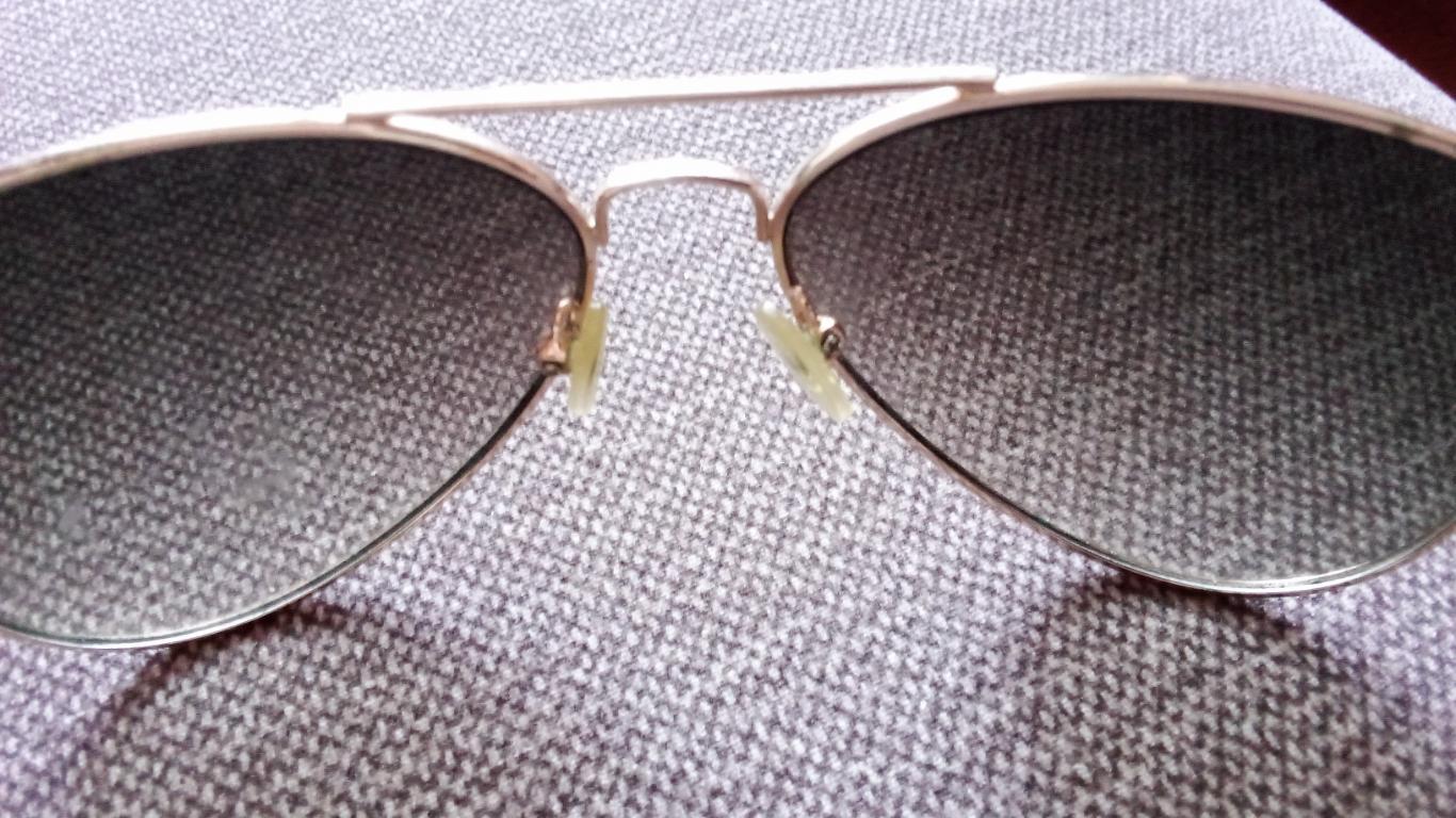 Очки солнцезащитные ( капли ) зеркальные ( новые ) Стильные очки 3