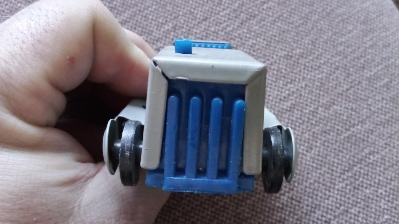 Трактор - бульдозер (игрушка СССР) техника строительная 4