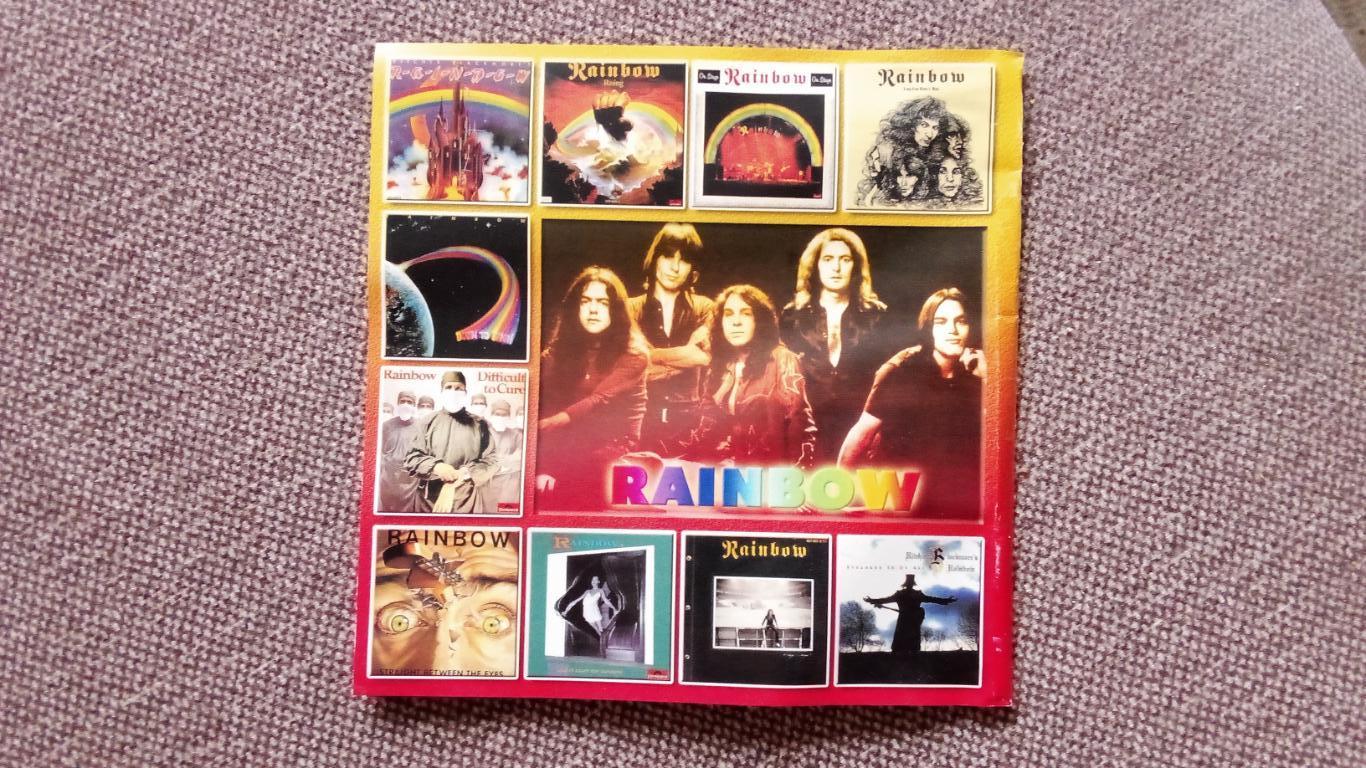 CD MP - 3 диск Рок - группа Rainbow 1975 - 1995 гг 10 альбомов (Hard rock) 3