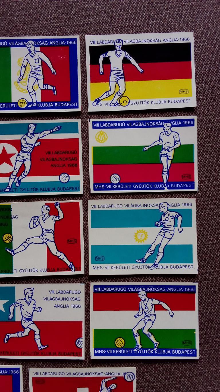 Спичечные этикетки (Спички) : Венгрия Чемпионат Мира в Англии 1966 г. Футбол 2