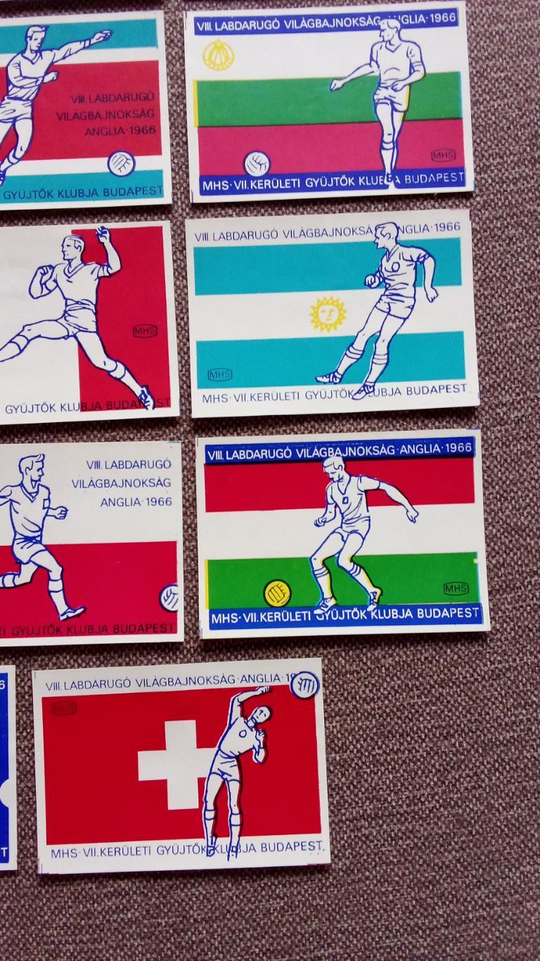 Спичечные этикетки (Спички) : Венгрия Чемпионат Мира в Англии 1966 г. Футбол 3