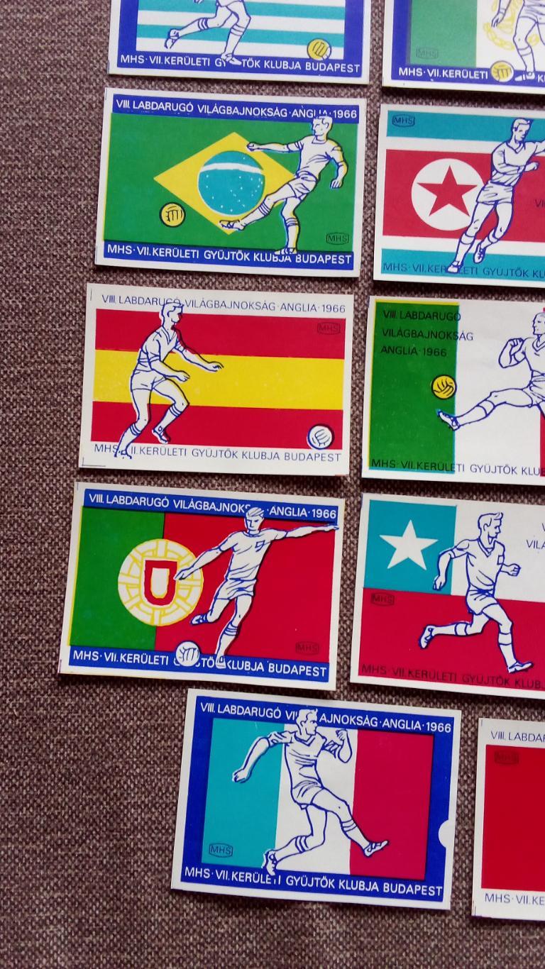 Спичечные этикетки (Спички) : Венгрия Чемпионат Мира в Англии 1966 г. Футбол 5