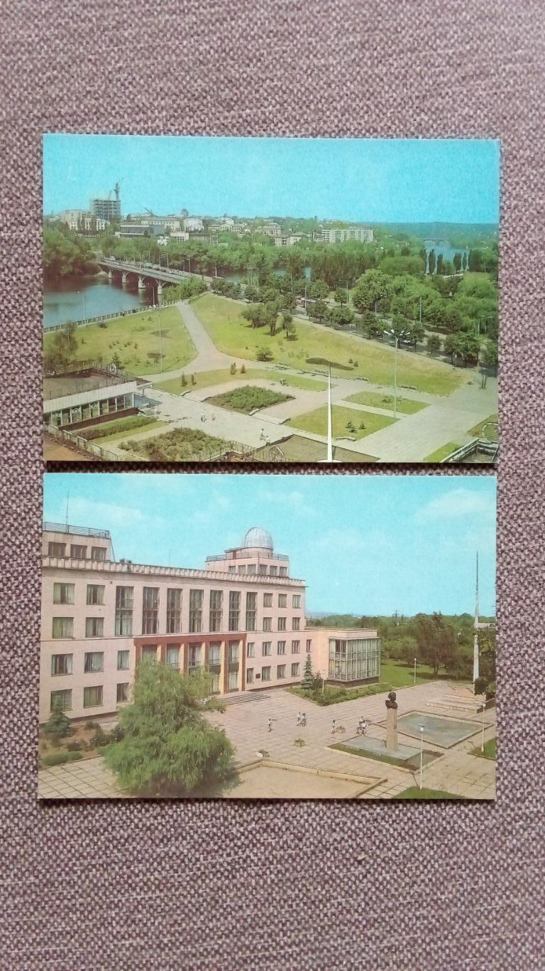 Города СССР : Винница (Украина) 1982 г. полный набор - 10 почтовых открыток 5