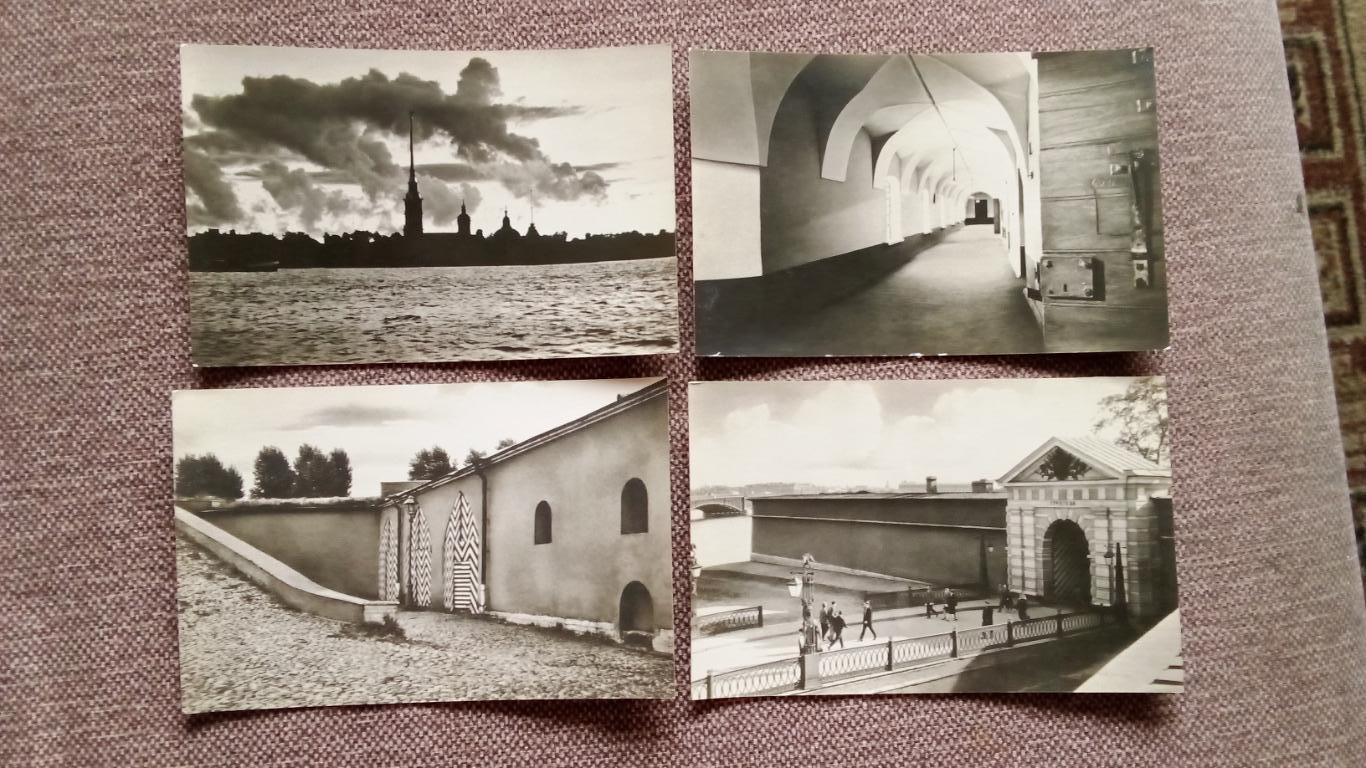 Ленинград Петропавловская крепость 1973 г. полный набор - 15 открыток (чистые) 3