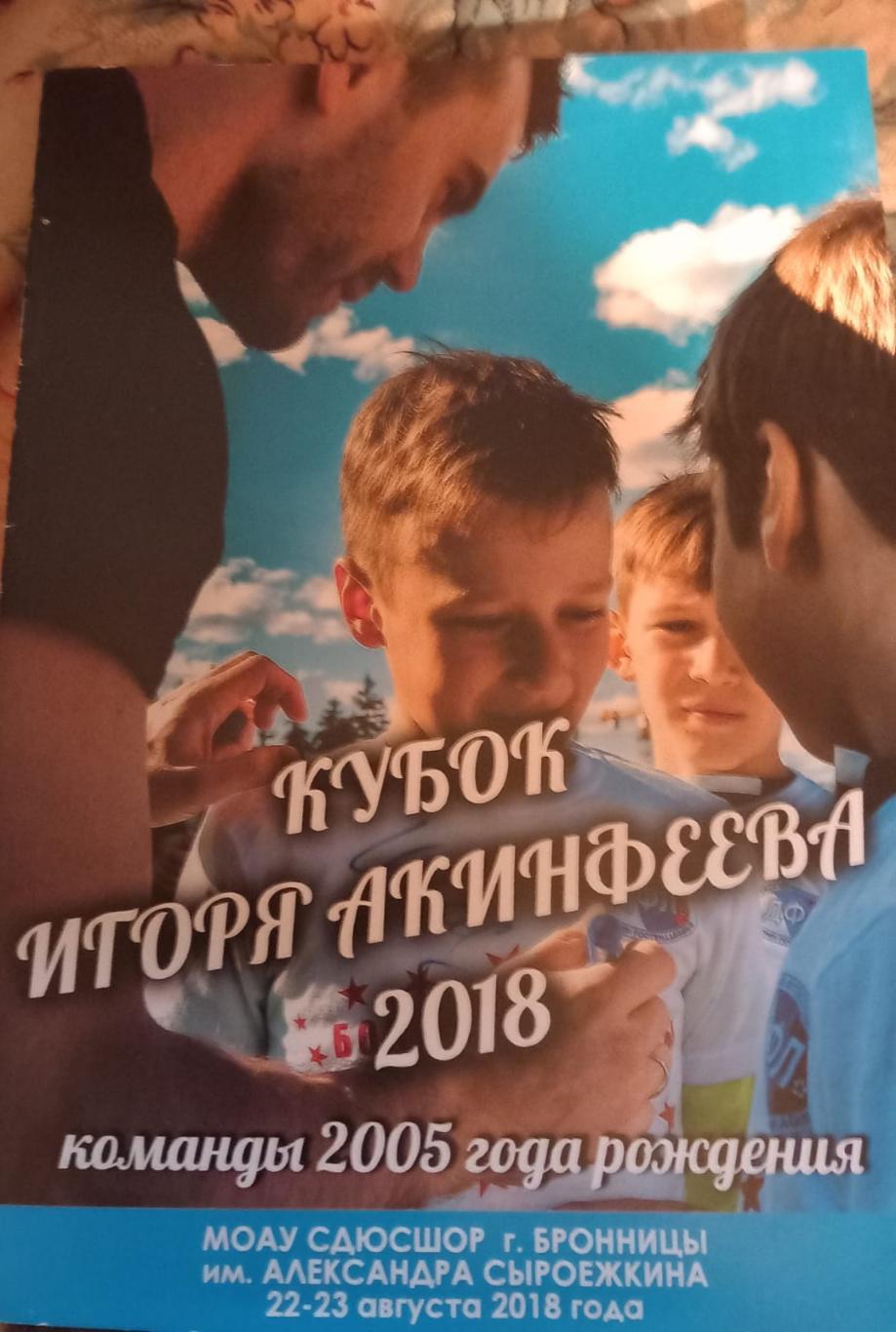 Кубок Игоря Акинфеева 2018