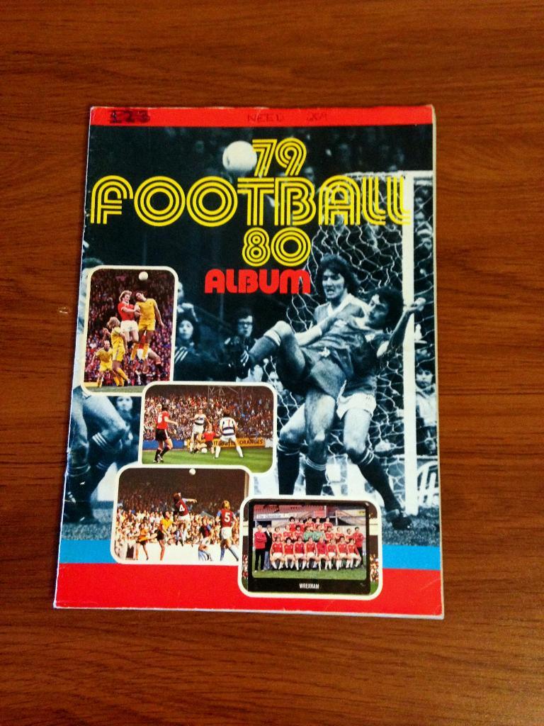 Football 1979-80. Альбом с наклейками.