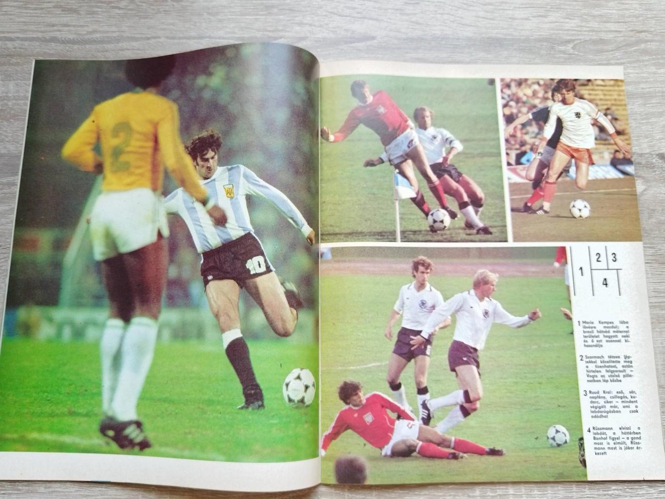 Футбол. Журнал. Kepes sport (Кепеш спорт). По итогам чемпионата мира 1978 3