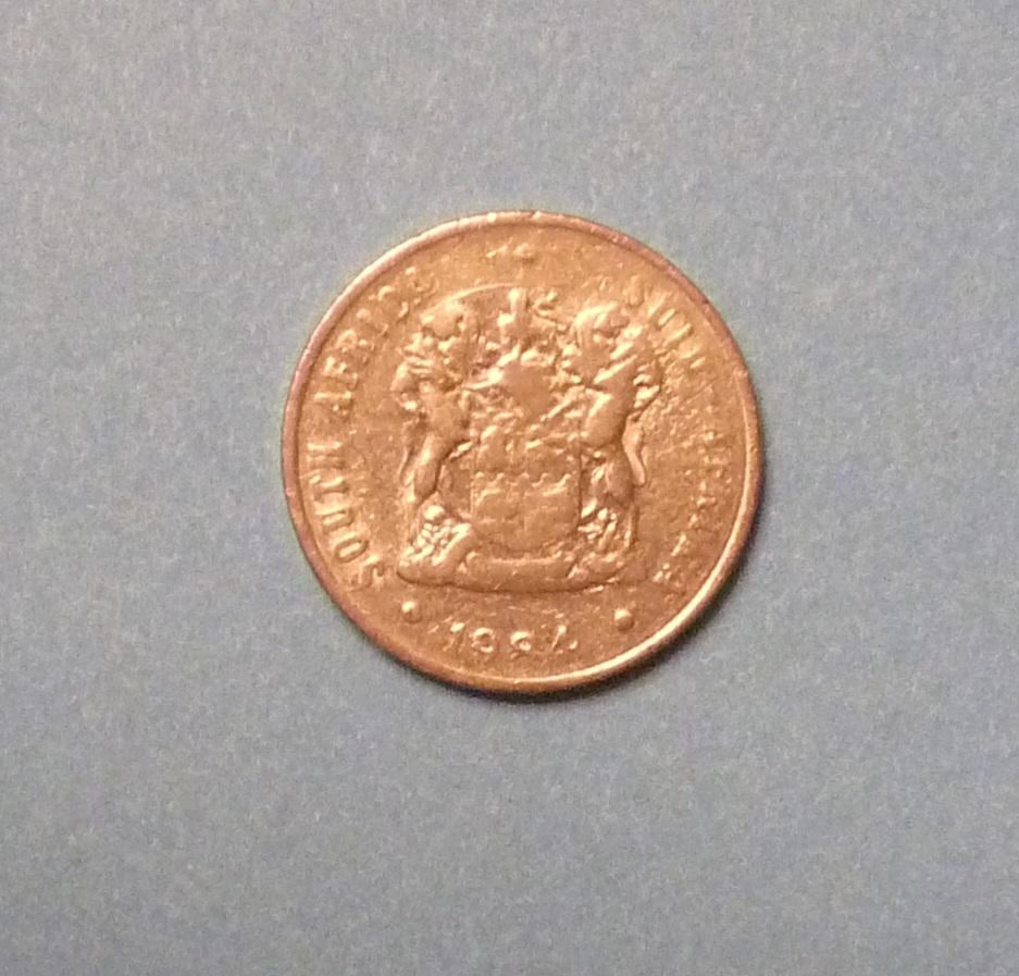 10 центов ЮАР 1984 1
