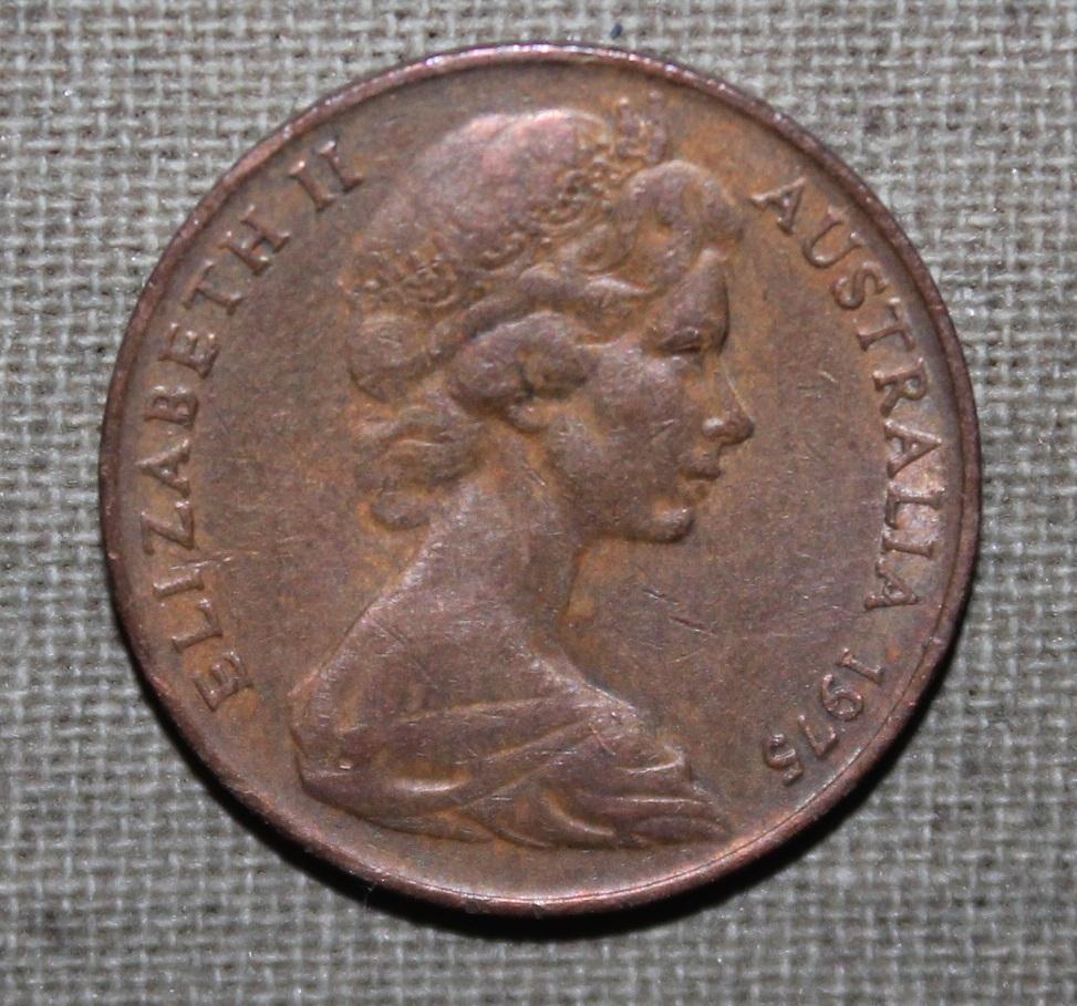 2 цента Австралия 1975 1