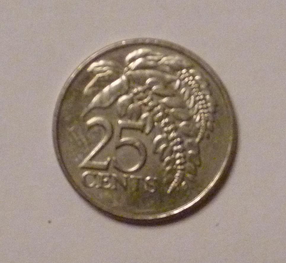 25 центов Тринидад и Тобаго 2003