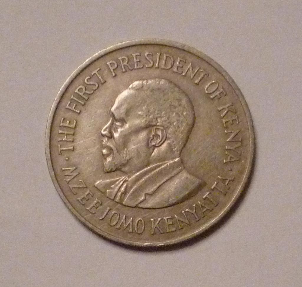 1 шиллинг Кения 1971 1