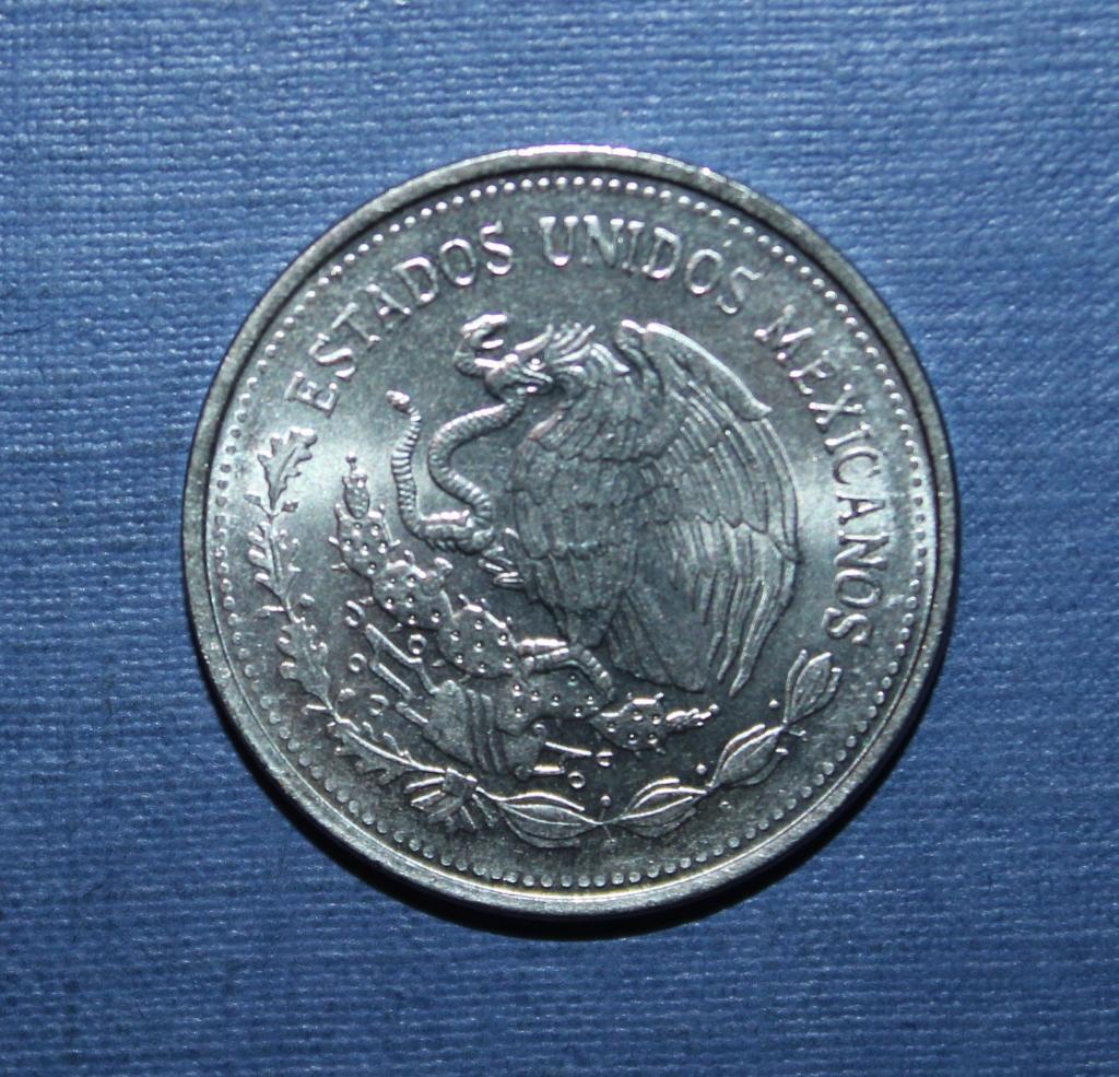 1 песо Мексика 1984 1
