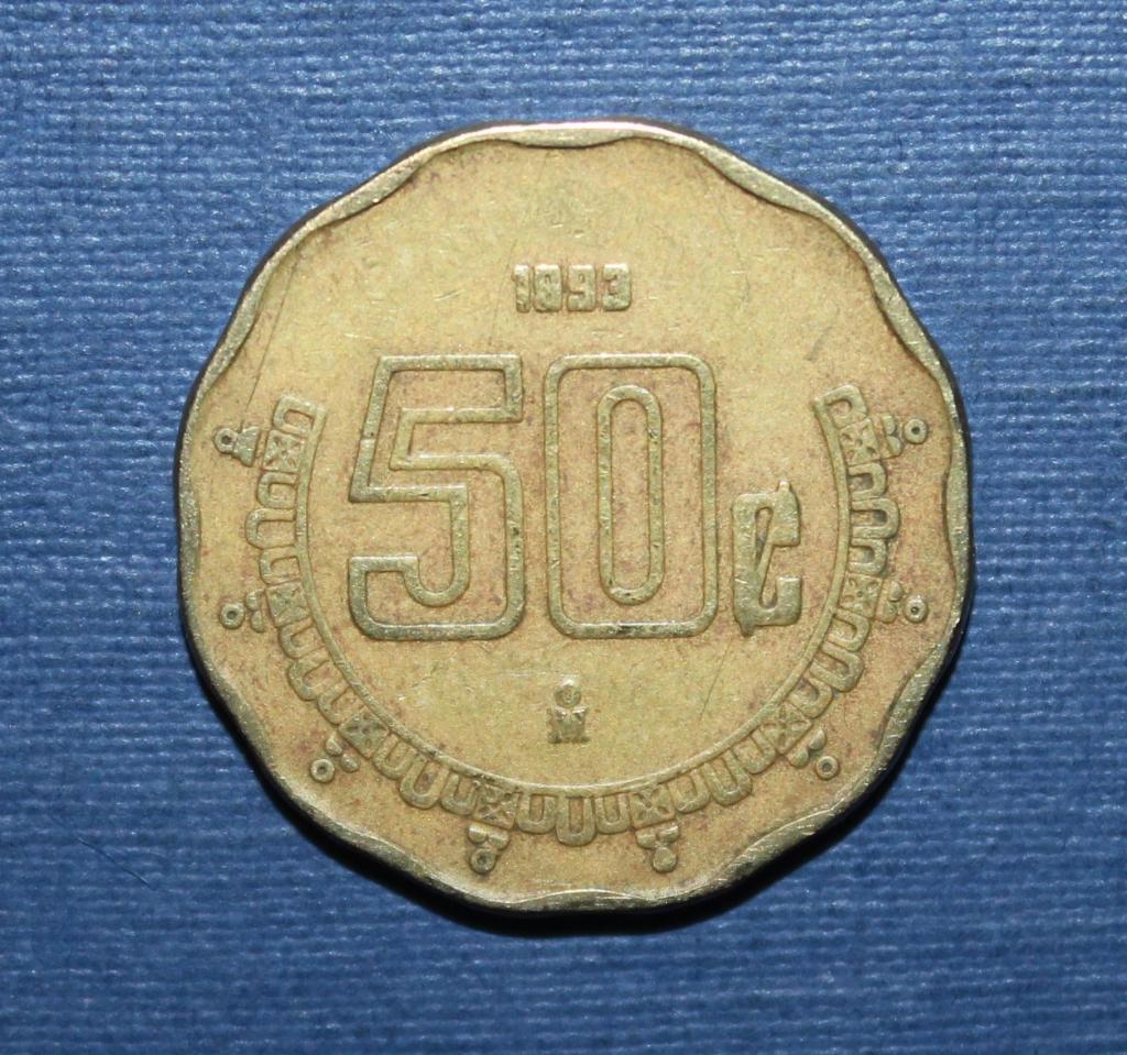 50 сентаво Мексика 1993