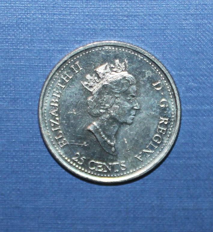 25 центов Канада 1999 июль 1