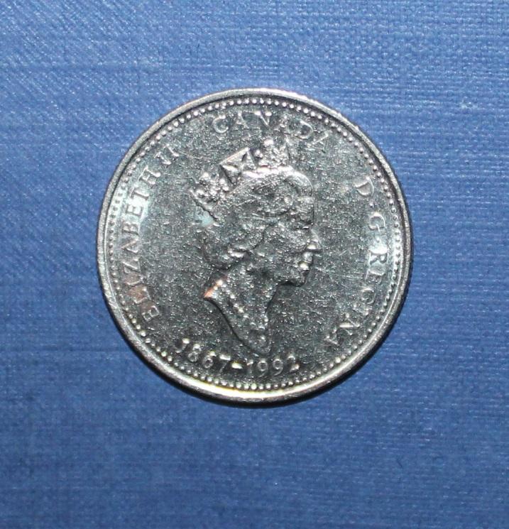 25 центов Канада 1992 Нью-Брансуик 1