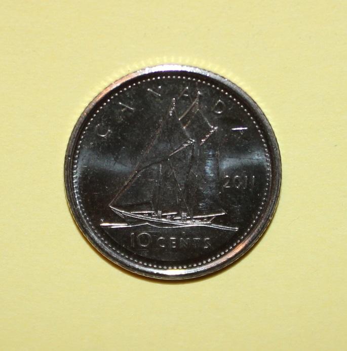 10 центов Канада 2011
