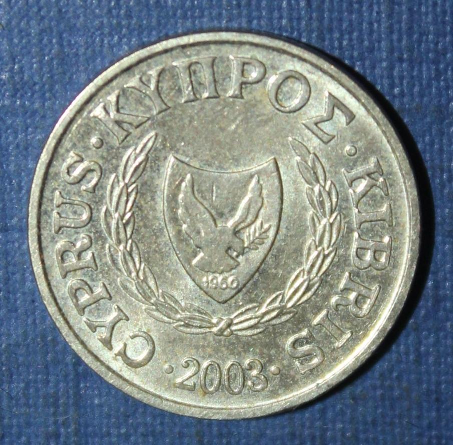 1 цент Кипр 2003 1