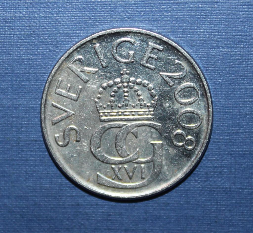 5 крон Швеция 2008