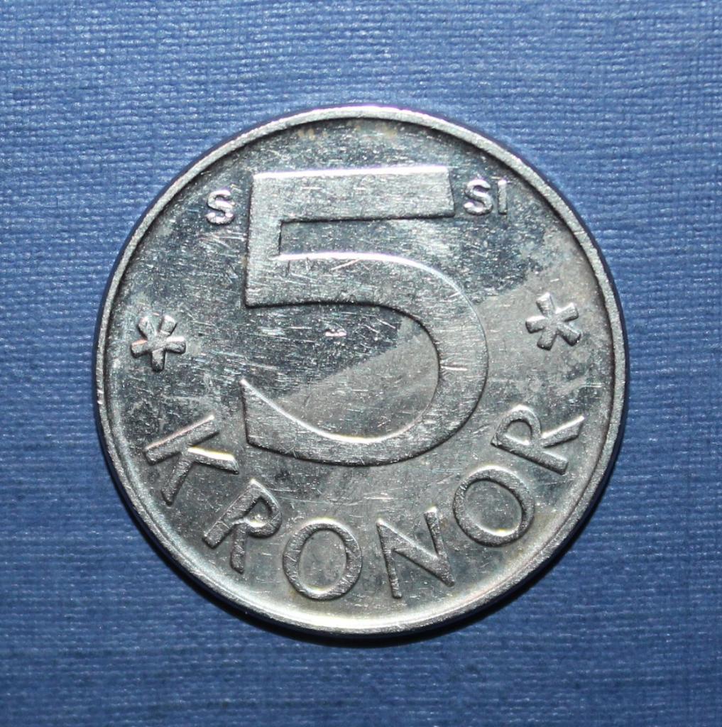 5 крон Швеция 2008 1