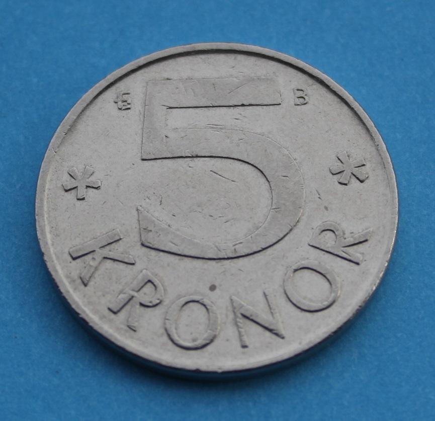 5 крон Швеция 2000
