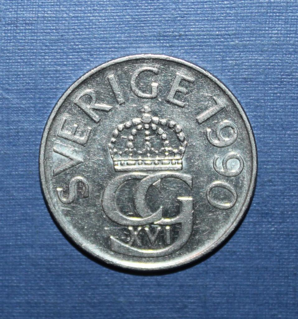5 крон Швеция 1990