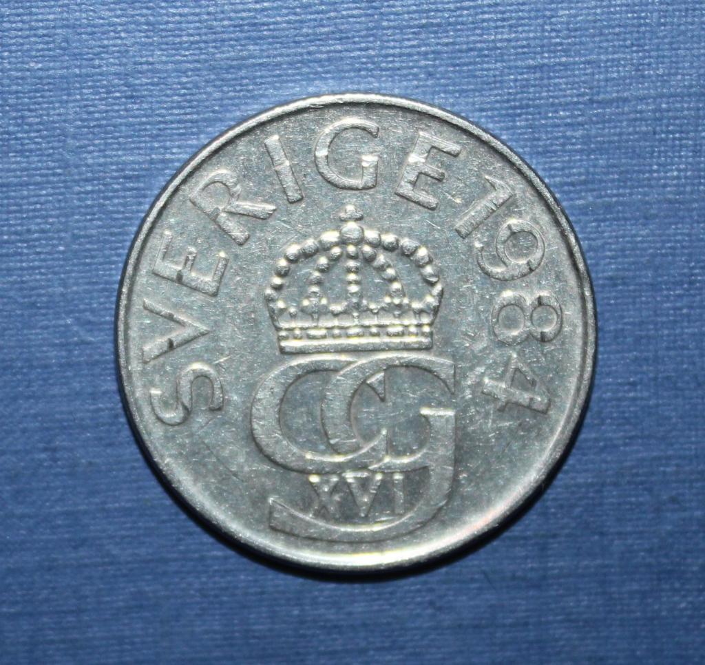 5 крон Швеция 1984