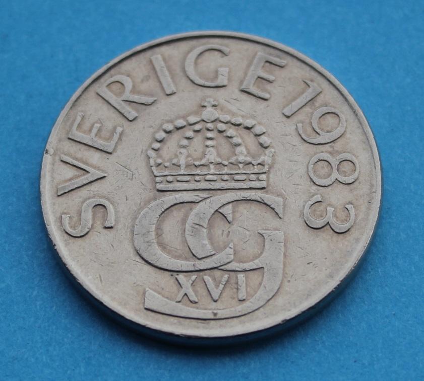 5 крон Швеция 1983 1