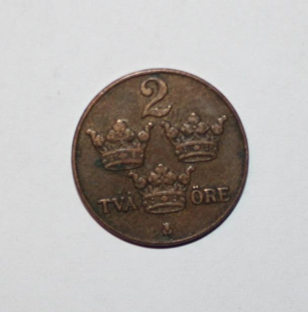 2 эре Швеция 1941 бронза 1
