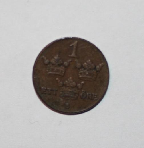 1 эре Швеция 1940 бронза 1