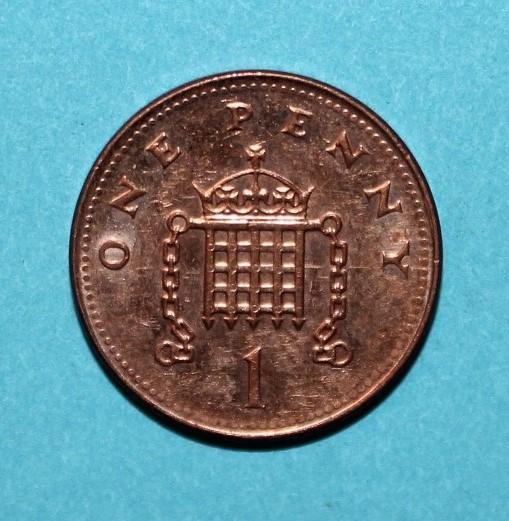 1 пенни Великобритания 2004