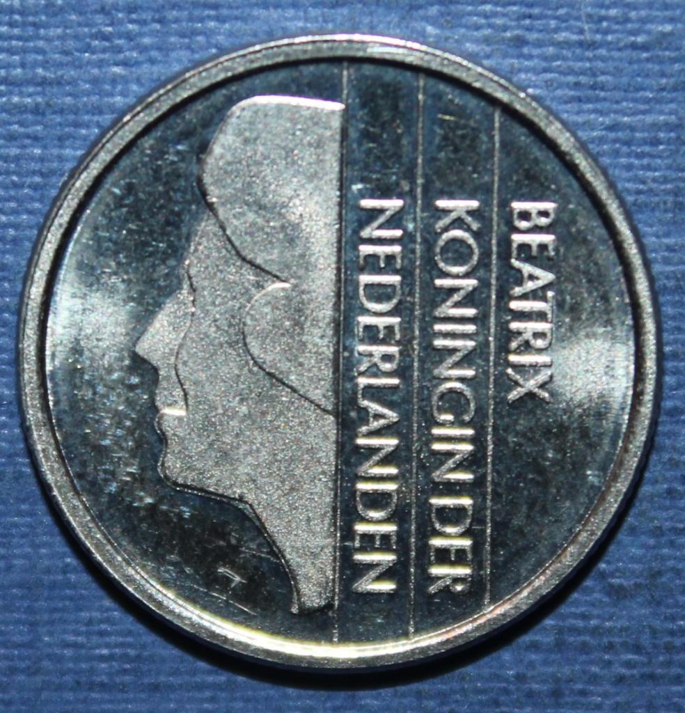 25 центов Нидерланды 1997 1
