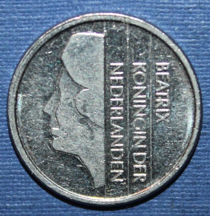 25 центов Нидерланды 1990 1