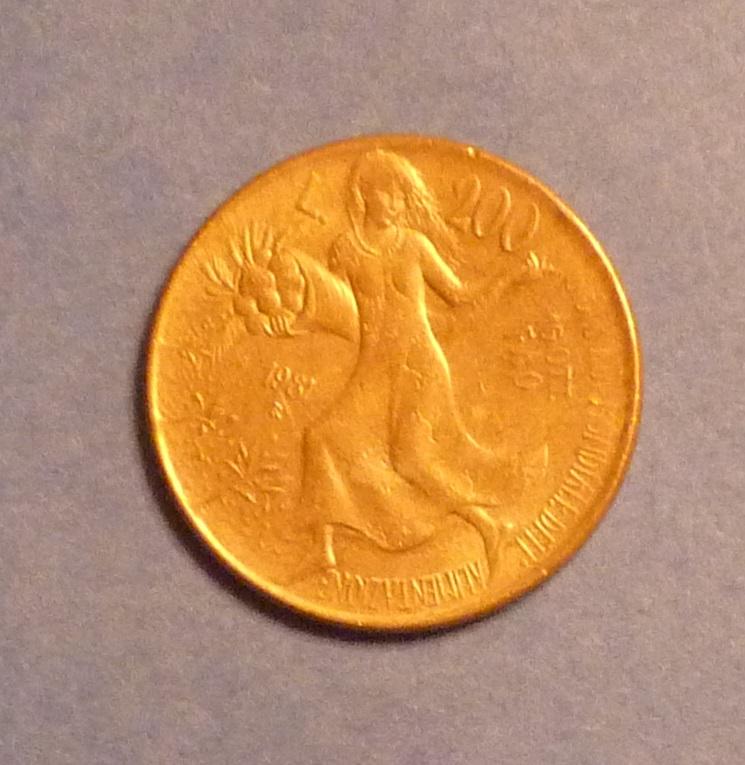 200 лир Италия 1981 ФАО